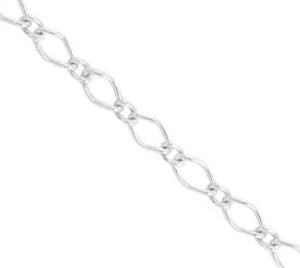 Sterling Silver Long and Short Chain 1.9mm HAL2112