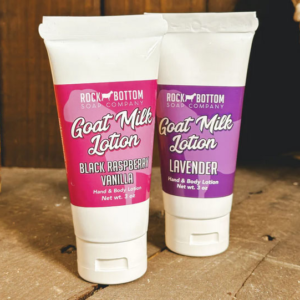 Rock Bottom Soap – Black Raspberry Vanilla Goat Milk Lotion 3oz RBSBRVL3-300