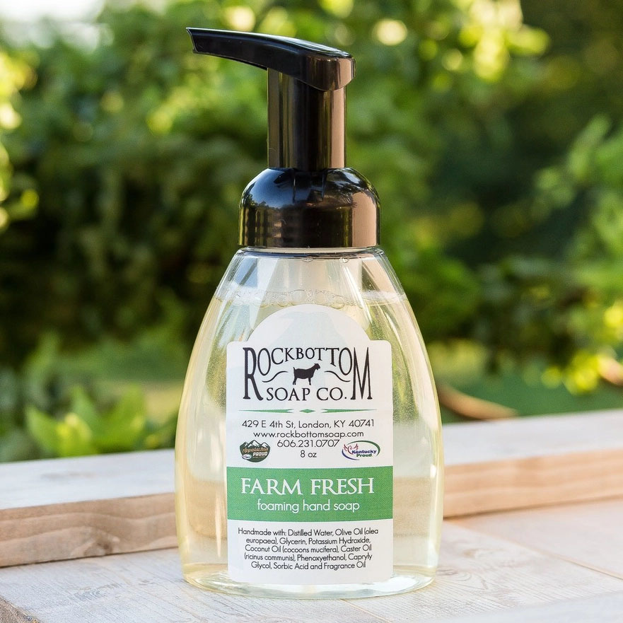 Rock Bottom Soap – Lemon Foaming Hand Soap 8oz RBSLEMFHS8-151