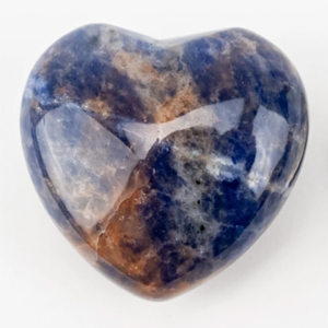 Pelham Grayson Rose – Puff Heart | 30mm: Sodalite
